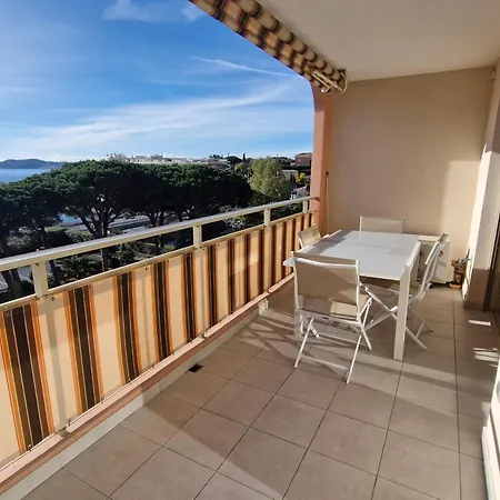 Apartment 2 Pieces Climatise, Piscine, Vue Mer, Centre-ville Sainte-maxime, Parking Inclus - Fr-1-780-72 Sainte-Maxime