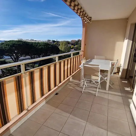 2 Pieces Climatise, Piscine, Vue Mer, Centre-ville Sainte-maxime, Parking Inclus - Fr-1-780-72 Sainte-Maxime